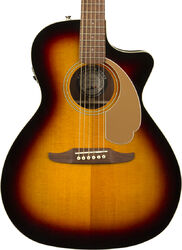 Guitare folk Fender Newporter Player (WAL) - Sunburst