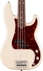 Basse électrique solid body Fender American Professional Precision Bass (USA, RW) - olympic white