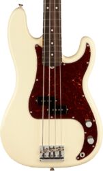 Basse électrique solid body Fender American Professional II Precision Bass (USA, RW) - Olympic white