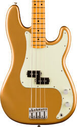 Basse électrique solid body Fender 75th Anniversary Player II Precision Bass (MEX, MN) - aztec gold