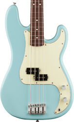 Basse électrique solid body Fender 75th Anniversary Player II Precision Bass (MEX, RW) - daphne blue