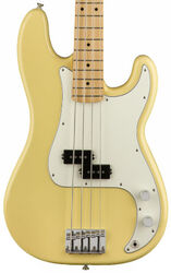 Basse électrique solid body Fender Player Precision Bass (MEX, MN) - Buttercream