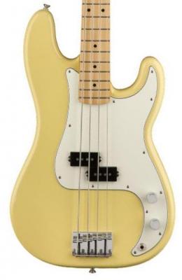 Basse électrique solid body Fender Player Precision Bass (MEX, MN) - Buttercream