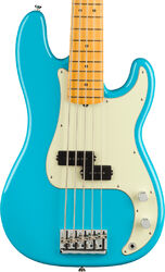 Basse électrique solid body Fender American Professional II Precision Bass V (USA, MN) - Miami blue