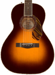 Guitare electro acoustique Fender PS-220E Parlor - 3-color vintage sunburst