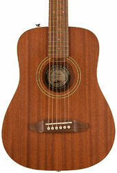 Guitare acoustique voyage Fender Redondo Mini All Mahogany - Natural satin