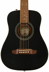 Guitare folk Fender Redondo Mini Ltd - Black top