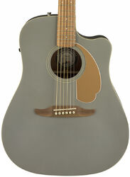 Guitare folk Fender Redondo Player - Slate satin