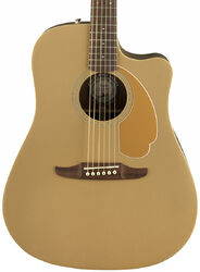 Guitare folk Fender Redondo Player - Bronze satin