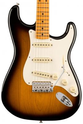 Guitare électrique solid body Fender American Vintage II 1957 Stratocaster (USA, MN) - 2-color sunburst