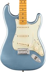 Guitare électrique forme str Fender American Ultra Luxe '60s Stratocaster (USA, MN) - Ice blue metallic