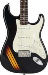 Guitare électrique forme str Fender Made in Japan Traditional 60s Stratocaster Competition (RW) - Black / 3-Color Sunburst