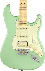 Guitare électrique forme str Fender American Performer Stratocaster HSS (USA, MN) - Satin surf green