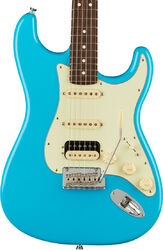 Guitare électrique forme str Fender American Professional II Stratocaster HSS (USA, RW) - Miami blue