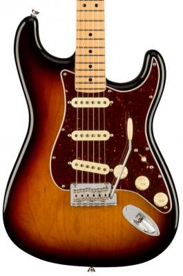 Guitare électrique solid body Fender American Professional II Stratocaster (USA, MN) - 3-color sunburst