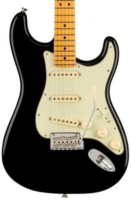 Guitare électrique solid body Fender American Professional II Stratocaster (USA, MN) - Black