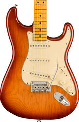 Guitare électrique forme str Fender American Professional II Stratocaster (USA, MN) - Sienna sunburst