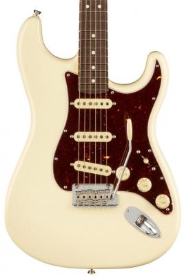Guitare électrique solid body Fender American Professional II Stratocaster (USA, RW) - Olympic white