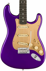 Guitare électrique forme str Fender American Ultra Stratocaster Ltd (USA, EB) - Plum Metallic