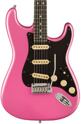 Guitare électrique forme str Fender American Ultra Stratocaster Ltd (USA, EB) - Bubble gum metallic