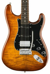 Guitare électrique forme str Fender American Ultra Stratocaster HSS Ltd (USA, EB) - Tiger's eye