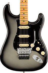 Guitare électrique forme str Fender American Ultra Luxe Stratocaster Floyd Rose HSS (USA, MN) - Silverburst