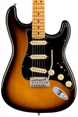 Guitare électrique solid body Fender American Ultra Luxe Stratocaster (USA, MN) - 2-color sunburst