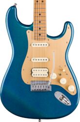 Guitare électrique forme str Fender American Ultra II Stratocaster HSS Ltd (MN, USA) - Aurora Metallic