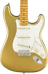 Guitare électrique forme str Fender Lincoln Brewster Stratocaster (USA, MN) - Aztec gold