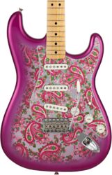 Guitare électrique forme str Fender Made in Japan Stratocaster Ltd - Pink Paisley