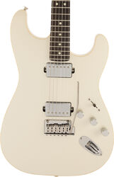 Guitare électrique forme str Fender Made in Japan Modern Stratocaster HH (RW) - Olympic pearl