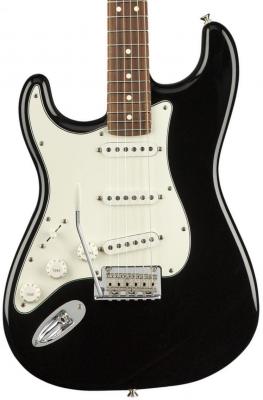Guitare électrique solid body Fender Player Stratocaster Gaucher (MEX, PF) - Black