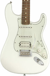 Guitare électrique forme str Fender Player Stratocaster HSS (MEX, PF) - Polar white