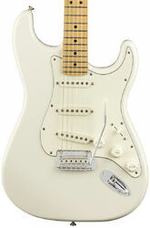 Guitare électrique forme str Fender Player Stratocaster (MEX, MN) - polar white