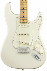 Guitare électrique forme str Fender Player Stratocaster (MEX, MN) - Polar white