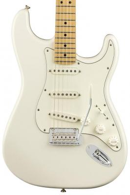Guitare électrique solid body Fender Player Stratocaster (MEX, MN) - Polar white