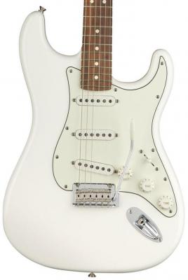 Guitare électrique solid body Fender Player Stratocaster (MEX, PF) - Polar white