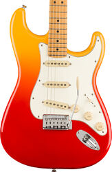 Guitare électrique forme str Fender Player Plus Stratocaster (MEX, MN) - Tequila sunrise