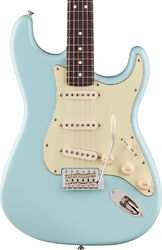 Guitare électrique forme str Fender American Professional Classic Stratocaster Silent System (USA, RW) - daphne blue