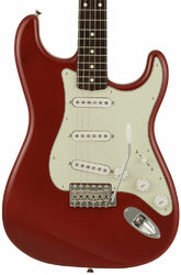 Guitare électrique forme str Fender Made in Japan Traditional 60s Stratocaster - Dakota red aged 