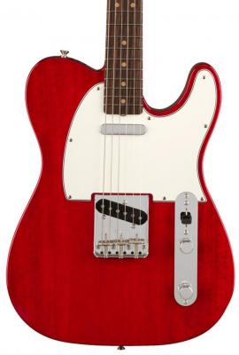 Guitare électrique solid body Fender American Vintage II 1963 Telecaster (USA, RW) - Crimson red transparent