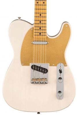 Guitare électrique solid body Fender JV Modified '50s Telecaster (Japan, MN) - White blonde