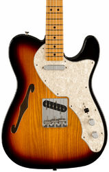 Guitare électrique 1/2 caisse Fender Vintera II '60s Telecaster Thinline (MEX, MN) - 3-color sunburst