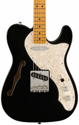 Guitare électrique 1/2 caisse Fender Vintera II '60s Telecaster Thinline (MEX, MN) - Black