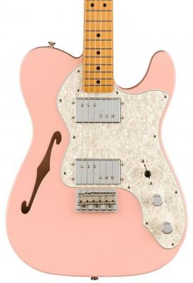 Guitare électrique solid body Fender FSR Vintera Vintage 70's Telecaster Thinline Ltd (MEX, MN) - Shell pink