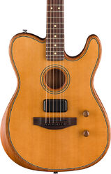 Guitare folk Fender Acoustasonic Standard Telecaster (RW) - Aged natural