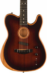 Guitare folk Fender American Acoustasonic Telecaster All-Mahogany - Bourbon burst