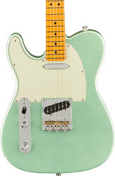Guitare électrique gaucher Fender American Professional II Telecaster Gaucher (USA, MN) - Mystic surf green