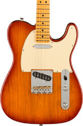 Guitare électrique forme tel Fender American Professional II Telecaster (USA, MN) - Sienna sunburst