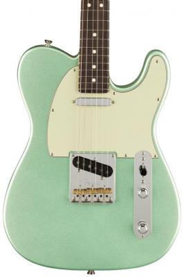 Guitare électrique solid body Fender American Professional II Telecaster (USA, RW) - Mystic surf green